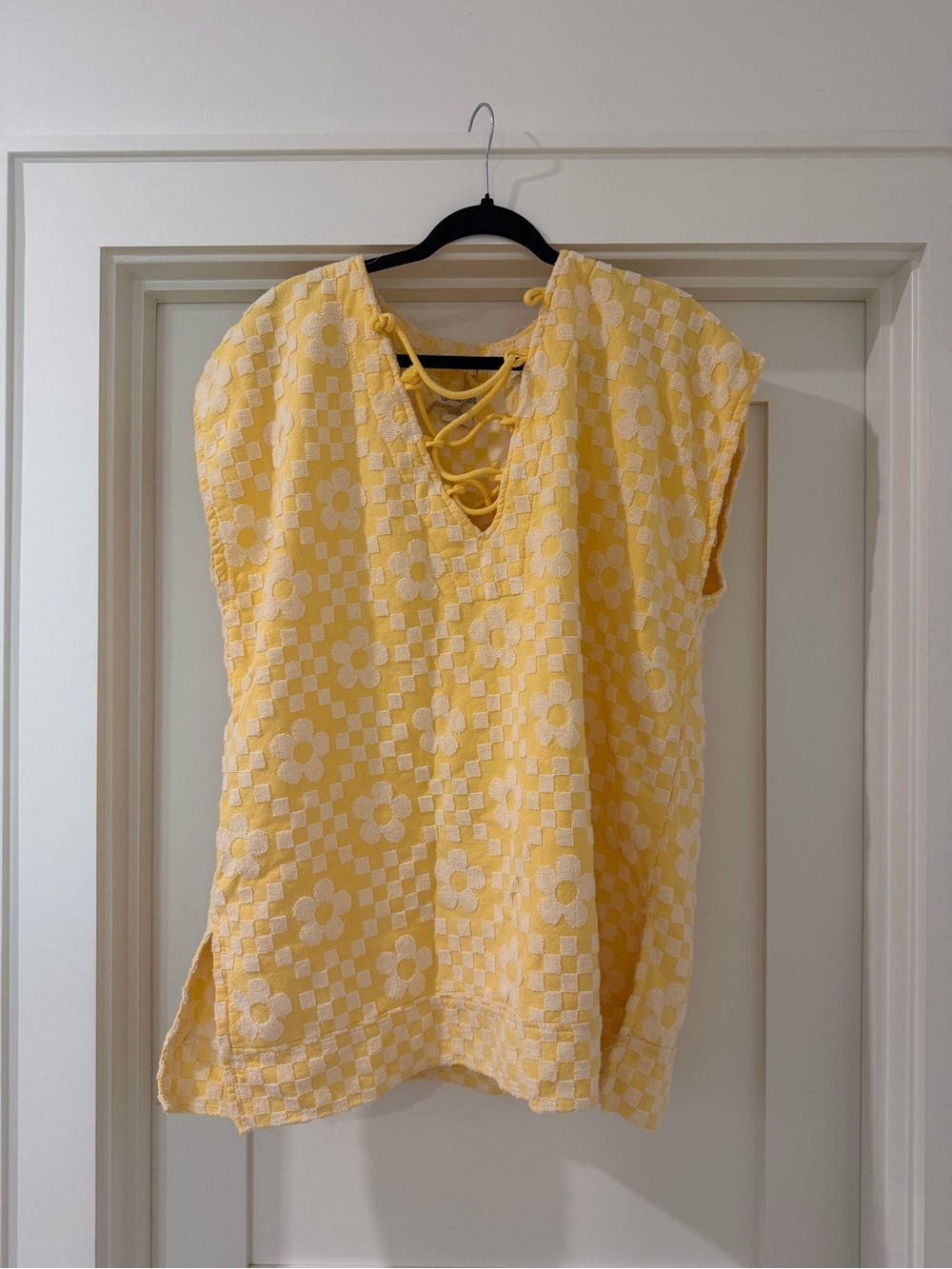 Sandcloud Checkered Tunic Top